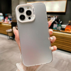 For iPhone 13 Pro Max IMD Colorful Gradient Acrylic Phone Case(Silver) For iPhone 13 Pro Max IMD Colorful Gradient Acrylic Phone Case(Silver)