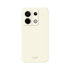 For Xiaomi Redmi Note 13 MOFI Qin Series Skin Feel All-inclusive PC Phone Case(Beige)