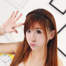 10 PCS Wig Twist Braid Jewelry Headband Hair Buckle(Dark Brown) 10 PCS Wig Twist Braid Jewelry Headband Hair Buckle(Dark Brown)