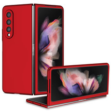 For Samsung Galaxy Z Fold3 5G Armor Foldable Phone Case(Red)