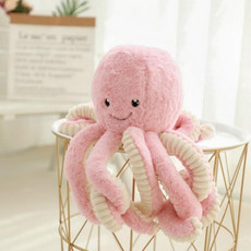 Creative Cute Octopus Plush Toys Children Gifts, Height:40cm(Pink) Creative Cute Octopus Plush Toys Children Gifts, Height:40cm(Pink)