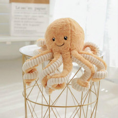Creative Cute Octopus Plush Toys Children Gifts, Height:40cm(Yellow) Creative Cute Octopus Plush Toys Children Gifts, Height:40cm(Yellow)