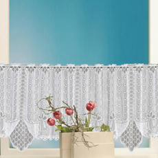 White Translucent Coffee Curtain Tulle Lace Sheer Warp Knitted Jacquard Curtains Bedroom Curtains, Size:Lower Curtain(JHM-03) White Translucent Coffee Curtain Tulle Lace Sheer Warp Knitted Jacquard Curtains Bedroom Curtains, Size:Lower Curtain(JHM-03)