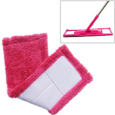 Coral Flannel Head  Padded Flat Replacement Household Company Cleaning Mop Cloth Rag(Red) Coral Flannel Head  Padded Flat Replacement Household Company Cleaning Mop Cloth Rag(Red)