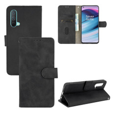 For OnePlus Nord CE 5G Solid Color Skin Feel Magnetic Buckle Horizontal Flip Calf Texture PU Leather Case with Holder & Card Slots & Wallet(Black) For OnePlus Nord CE 5G Solid Color Skin Feel Magnetic Buckle Horizontal Flip Calf Texture PU Leather Case with Holder & Card Slots & Wallet(Black)