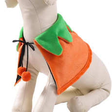 Halloween Pet Cloak Clothes Double-Sided Embroidered Dress Up Cloak, Size: M
