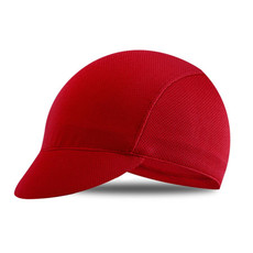 WG0002 Outdoor Cycling Small Cap Sunscreen Dust-Proof Shading Bicycle Cloth Cap(Red)