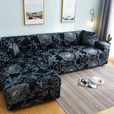 Fabric High Elastic All Inclusive Lazy Sofa Cover, Size: 3 Persons(Ancient Charm)