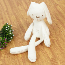 3 PCS Cute Rabbit Soft Plush Toys(Beige soothing rabbit) 3 PCS Cute Rabbit Soft Plush Toys(Beige soothing rabbit)