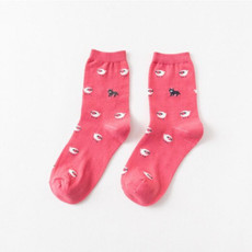 10 Pairs  Animal Cartoon Cat Lovely for Women Cotton Socks(9)