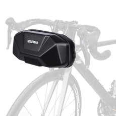 WILD MAN X9 3.5L EVA Hard Shell Bicycle Head Waterproof Bag(Black)