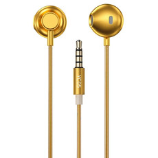 WK YC05 3.5mm Music In Ear Wired Earphone (Gold)