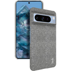 For Google Pixel 8 Pro imak Ruiyi Series Cloth Texture PU + PC Phone Case(Light Grey)