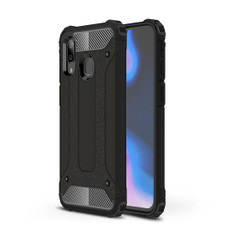 Magic Armor TPU + PC Combination Case for Galaxy A40 (Black)