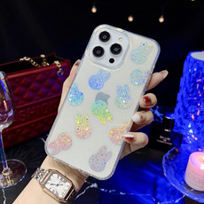 For iPhone 13 Pro Max Little Star Series Glitter Powder TPU Phone Case(Little Rabbit) For iPhone 13 Pro Max Little Star Series Glitter Powder TPU Phone Case(Little Rabbit)