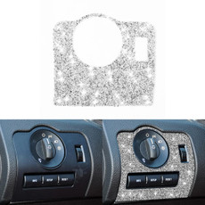 For Ford Mustang 2009-2013 Car Headlight Diamond Decoration Sticker, Left Hand Drive