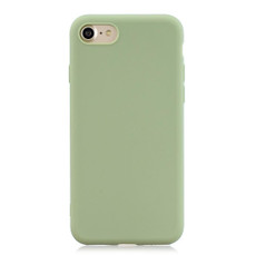 For iPhone SE 2022 / SE 2020 Solid Color Frosted TPU Phone Case(Green)