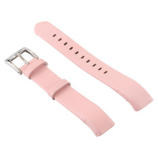 Smart Watch Shiny Leather Watch Band for Fitbit Alta(Pink)