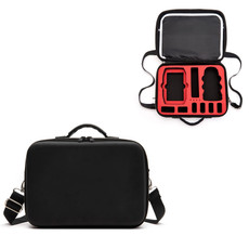 Multi-function PU Shoulder Storage Bag Suitcase with Baffle For DJI Mavic Mini 2(Red Liner) Multi-function PU Shoulder Storage Bag Suitcase with Baffle For DJI Mavic Mini 2(Red Liner)