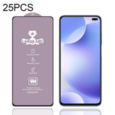 For Xiaomi Redmi K30i 5G 25 PCS 9H HD Large Arc High Alumina Full Screen Tempered Glass Film