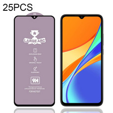 For Xiaomi Redmi 9C 25 PCS 9H HD Large Arc High Alumina Full Screen Tempered Glass Film