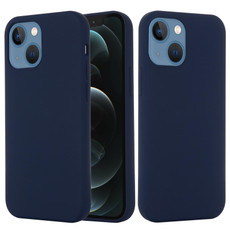 For iPhone 13 Shockproof Silicone Magnetic Magsafe Case(Navy Blue)