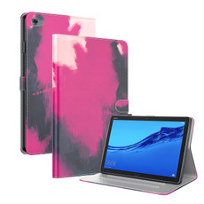 For Huawei MediaPad M5 Lite 10 Voltage Watercolor Pattern Skin Feel Magnetic Horizontal Flip PU Leather Case with Holder(Berry) For Huawei MediaPad M5 Lite 10 Voltage Watercolor Pattern Skin Feel Magnetic Horizontal Flip PU Leather Case with Holder(Berry)