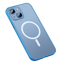 For iPhone 13 MagSafe Matte Phone Case(Sierra Blue)