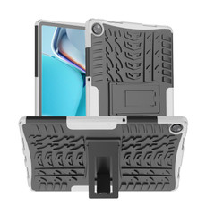 For OPPO Realme Pad 10.4 Tire Texture TPU + PC Tablet Case(White) For OPPO Realme Pad 10.4 Tire Texture TPU + PC Tablet Case(White)