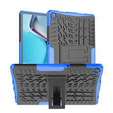 For OPPO Realme Pad 10.4 Tire Texture TPU + PC Tablet Case(Blue) For OPPO Realme Pad 10.4 Tire Texture TPU + PC Tablet Case(Blue)
