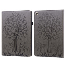 For Huawei MatePad T 10s 10.1 inch / T 10 9.7 inch Tree & Deer Pattern Pressed Printing Leather Tablet Case(Grey) For Huawei MatePad T 10s 10.1 inch / T 10 9.7 inch Tree & Deer Pattern Pressed Printing Leather Tablet Case(Grey)