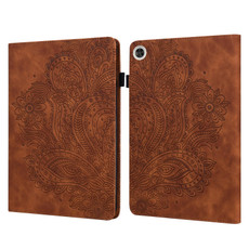 For Huawei Enjoy Tablet 2 10.1 inch Peacock Embossed Pattern TPU + PU Leather Tablet Case(Brown) For Huawei Enjoy Tablet 2 10.1 inch Peacock Embossed Pattern TPU + PU Leather Tablet Case(Brown)