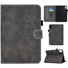 For Lenovo Legion Y700 Cowhide Texture Smart Leather Tablet Case(Grey) For Lenovo Legion Y700 Cowhide Texture Smart Leather Tablet Case(Grey)