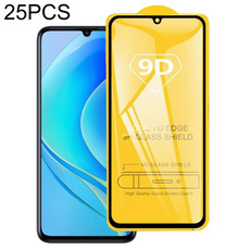 25 PCS 9D Full Glue Screen Tempered Glass Film For Huawei nova Y70 Plus / nova Y70