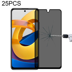25 PCS Full Cover Anti-peeping Tempered Glass Film For Xiaomi Poco M4 Pro 5G 25 PCS Full Cover Anti-peeping Tempered Glass Film For Xiaomi Poco M4 Pro 5G