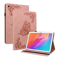 For Huawei MatePad T 10s/Enjoy Tablet 2 Butterfly Flower Embossed Leather Tablet Case(Rose Gold) For Huawei MatePad T 10s/Enjoy Tablet 2 Butterfly Flower Embossed Leather Tablet Case(Rose Gold)