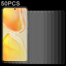 50 PCS 0.26mm 9H 2.5D Tempered Glass Film For vivo S15