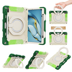 For Huawei Matepad Pro 10.8 Armor Contrast Color Silicone + PC Tablet Case(Colorful Green) For Huawei Matepad Pro 10.8 Armor Contrast Color Silicone + PC Tablet Case(Colorful Green)