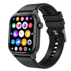 Q25 1.7 inch TFT HD Screen Smart Watch, Support Bluetooth Calling/Blood Pressure Monitoring(Black)