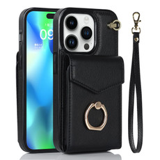 For iPhone 11 Anti-theft RFID Card Slot Phone Case(Black)