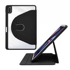 For Huawei MatePad Pro 11 2022 Acrylic 360 Degree Rotation Holder Tablet Leather Case(Black)