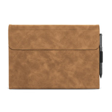 For Microsoft Surface Pro 9 Sheepskin All-Inclusive Shockproof Protective Case(Brown)