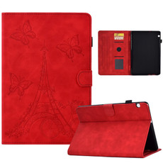 For Huawei MediaPad T3 10 Tower Embossed Leather Tablet Case(Red) For Huawei MediaPad T3 10 Tower Embossed Leather Tablet Case(Red)