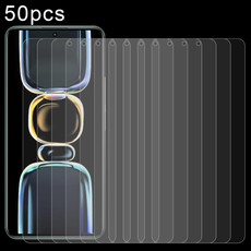 For Xiaomi Redmi K60 50pcs 0.26mm 9H 2.5D Tempered Glass Film