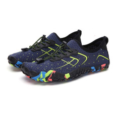 1888 Outdoor Hiking Sports and Anti-skid Wading Shoes, Size:43(Blue)
