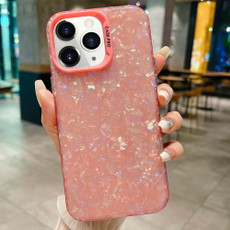 For iPhone 11 Pro Max IMD Shell Texture TPU + Acrylic Phone Case(Pink) For iPhone 11 Pro Max IMD Shell Texture TPU + Acrylic Phone Case(Pink)