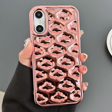 For iPhone XS / X Cloud Texture Electroplated TPU Phone Case(Rose Gold) For iPhone XS / X Cloud Texture Electroplated TPU Phone Case(Rose Gold)