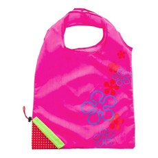 Creative Strawberry Shopping Reusable Folding Reusable Grocery Shopping Bag(Rose Red)