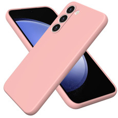 For Samsung Galaxy S23+ 5G Pure Color Liquid Silicone Shockproof Full Coverage Phone Case (Pink) For Samsung Galaxy S23+ 5G Pure Color Liquid Silicone Shockproof Full Coverage Phone Case (Pink)