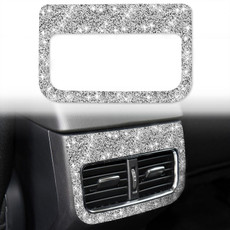 For Mazda CX-5 2017-2018 Car Rear Exhaust Vent Diamond Decorative Sticker,Left and Right Drive Universal